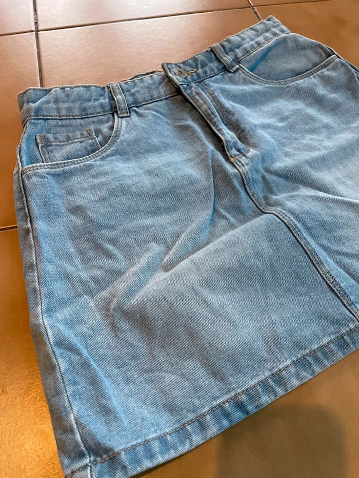 Jupe jeans fille 14 ans - photo numéro 3