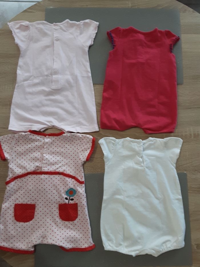 Lot de 4 barboteuses’fille - photo numéro 2