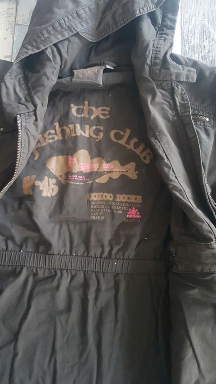 Veste marron 14 ans mi saison - photo numéro 2