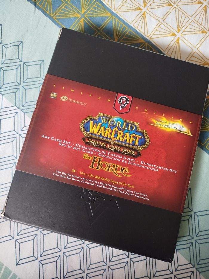 Coffret 35 cartes the horde world of warcraft - photo numéro 2