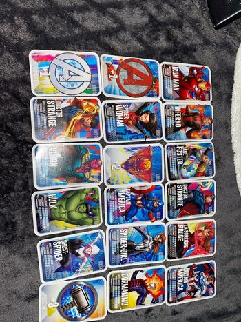 Cartes Marvel