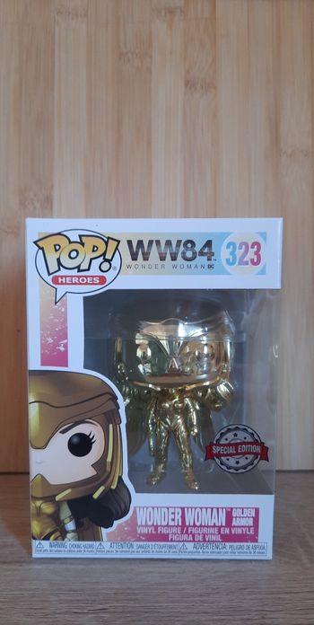 Pop wonder woman golden armor 323