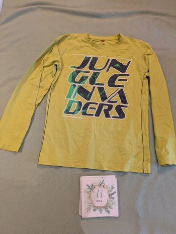 T-shirt manches longues 14 ans