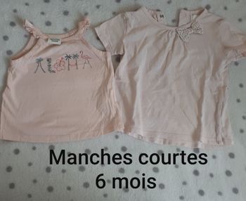 Lot t shirt/débardeur