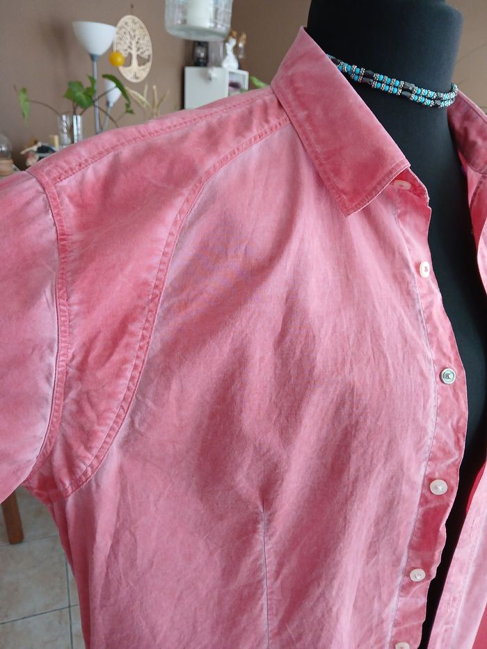 Chemise coton homme T.XXL. - photo numéro 5