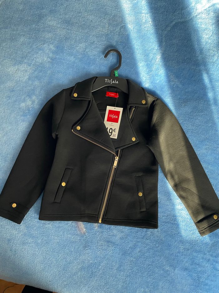Blouson fille noir
