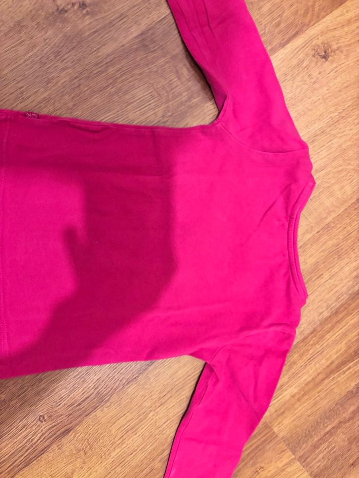 Joli teeshirt manche longue papillon fille okaidi 2 ans - photo numéro 5