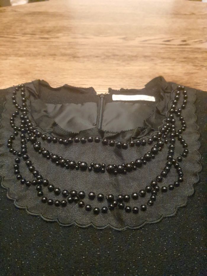 Robe retro chic noir pailleté Satin fr 36/38 - photo numéro 15