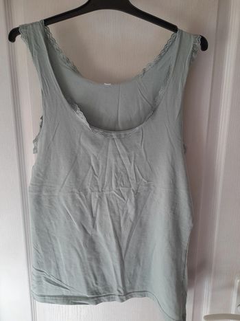 Débardeur vert d'eau