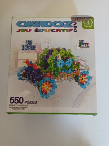 Okadiz jeu éducatif 550 pièces jfm diffusion complet