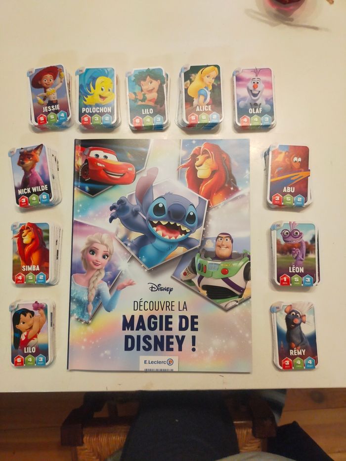 Cartes Disney Leclerc 2025