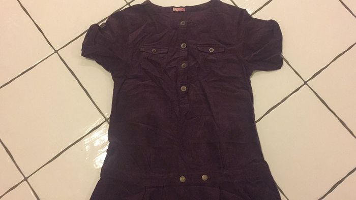 Robe prune T14 ans DPAM - photo numéro 4