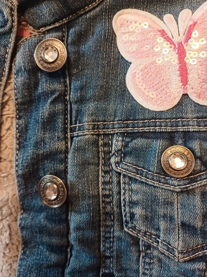 Veste en jeans 4 ans - photo numéro 3