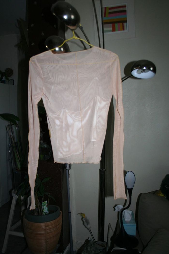 🌸Top en tulle imprimé Taille 34 " Zara" Collection 2023 🌸 - photo numéro 3