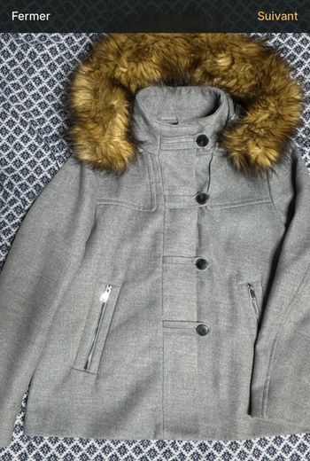 Manteau à capuche Zara