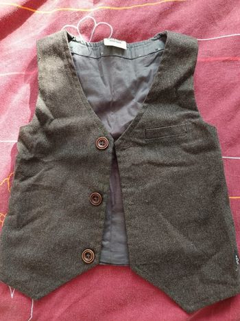 Gilet marcel costume tao 12m neuf