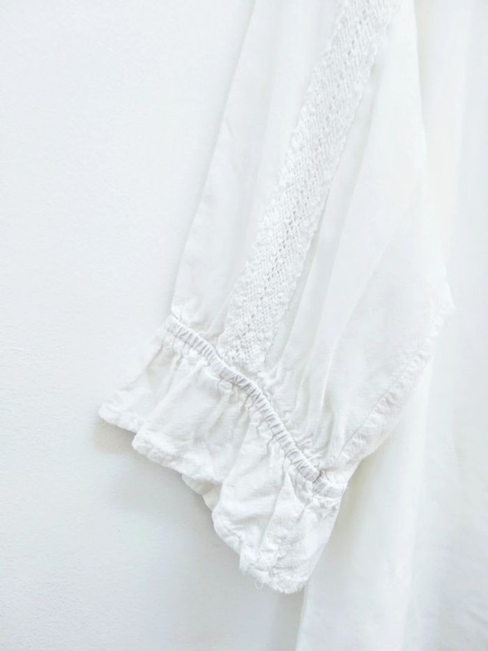 Blouse romantique Mihos en lin t 38 40 - photo numéro 4