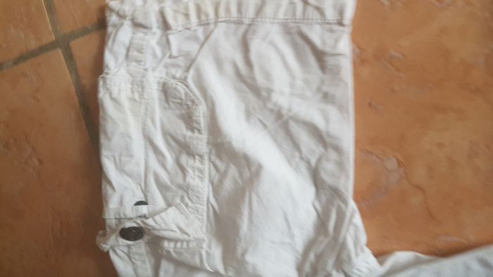 Short cargo garçon 6 ans blanc La Redoute - photo numéro 4