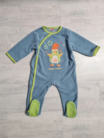 Surpyjama pingouin 🐧 DPAM bleu 18 mois mais taille petit