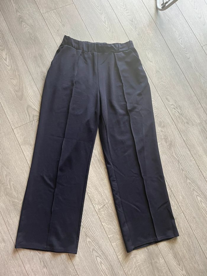 pantalon droit taille haute