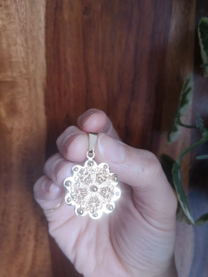 Pendentif plaqué or - photo numéro 2