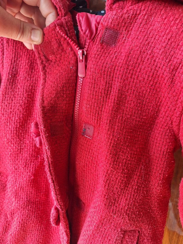 Manteau rouge - photo numéro 4