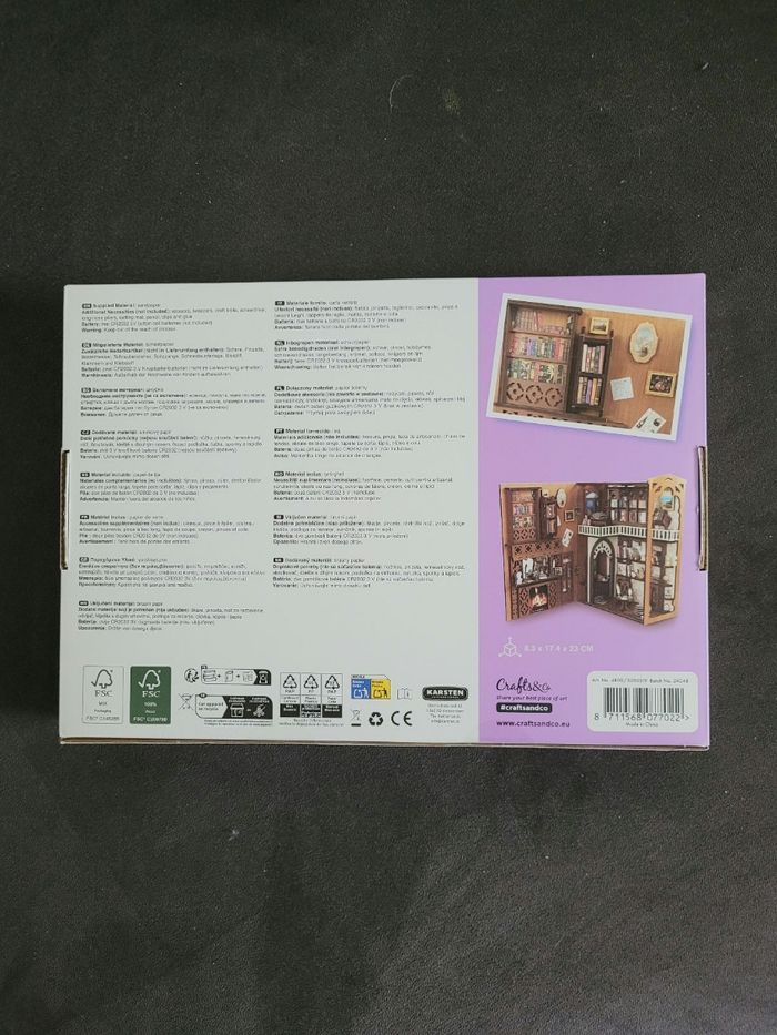 Bookshelf Miniature "Magic Bookshop" Craft&Co - photo numéro 3