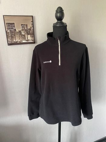 Lafuma Sweat polaire noir zippé