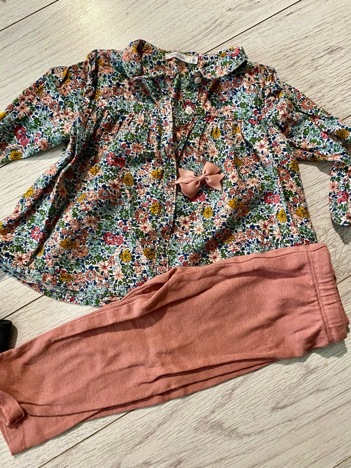 Ensemble Bout’chou fille 12 mois