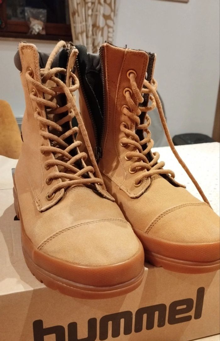 DC Shoes montantes 38,5 très bon état couleur camel - photo numéro 3