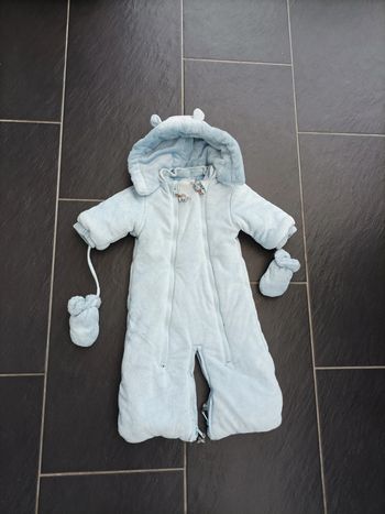 Jolie combinaison pilote 9-12 mois (74 cm)