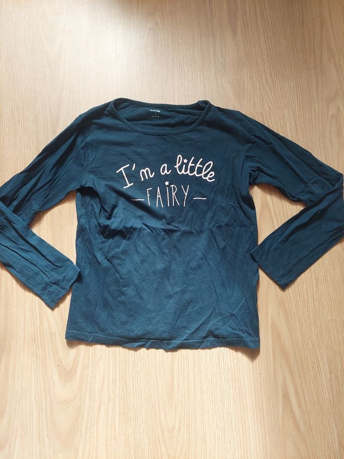 Lot 4 hauts de pyjama fille 12 ans Kiabi TBE 👩 - photo numéro 2