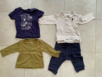 Lot vêtements automne garçon 9 mois