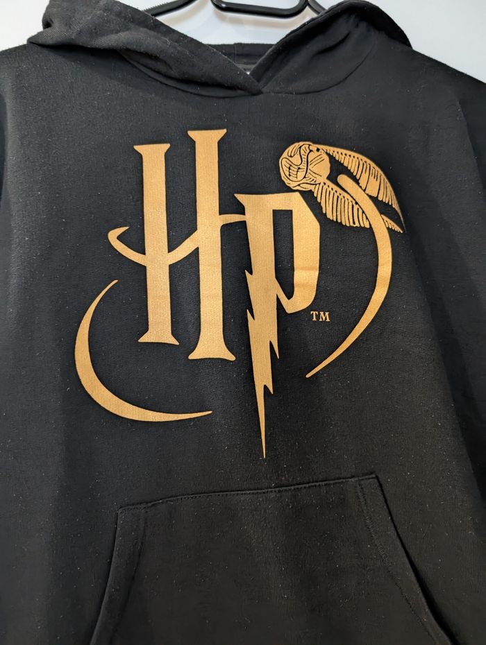 Sweat à capuche Harry Potter Noir - photo numéro 3
