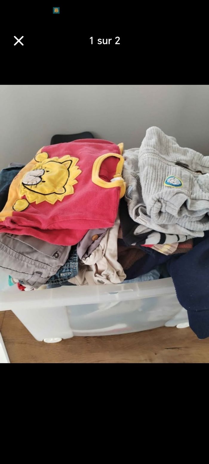 Lot de vêtements de garçon