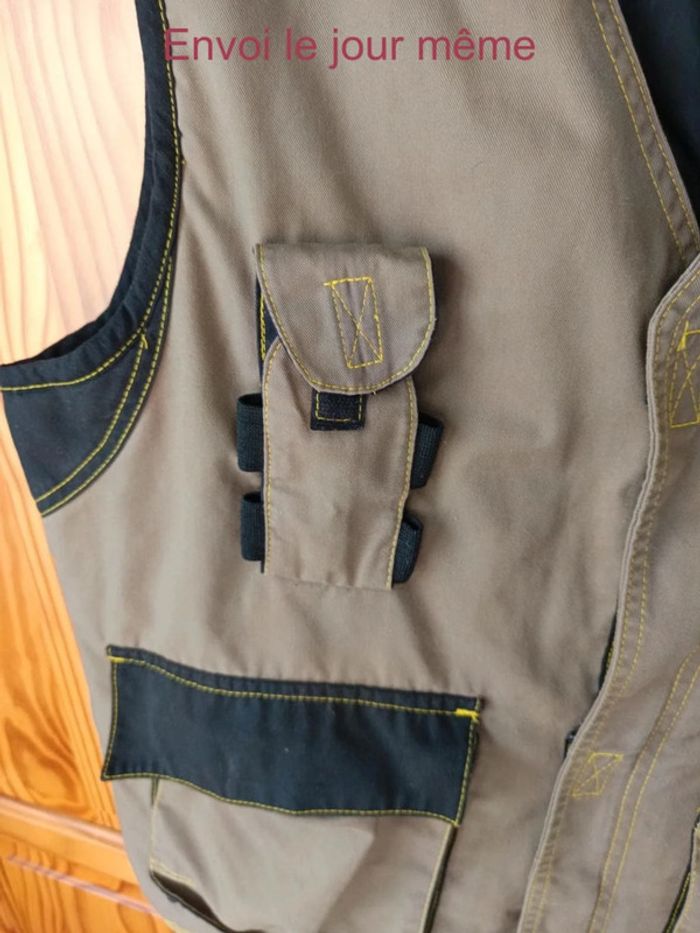 Veste de travail sans manche - photo numéro 3