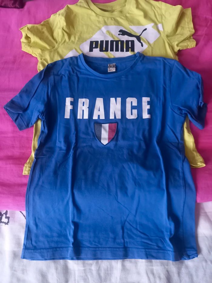 Lot tee-shirts 12 ans - photo numéro 3