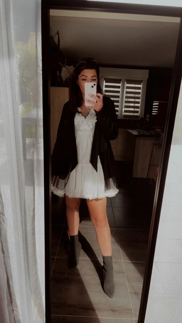 Veste bi matière - photo numéro 4