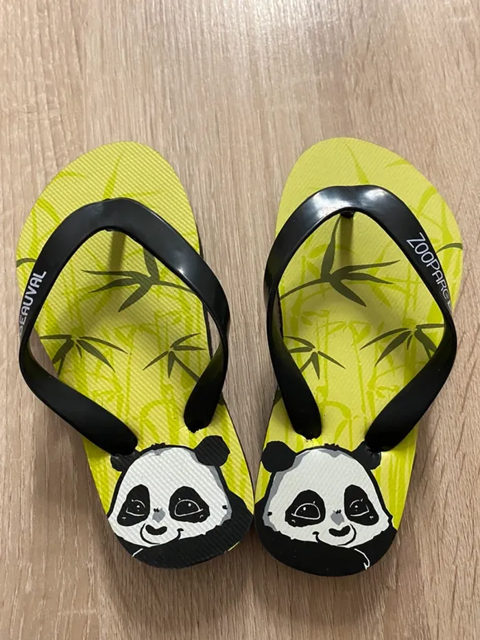 Tongs enfant panda - photo numéro 2