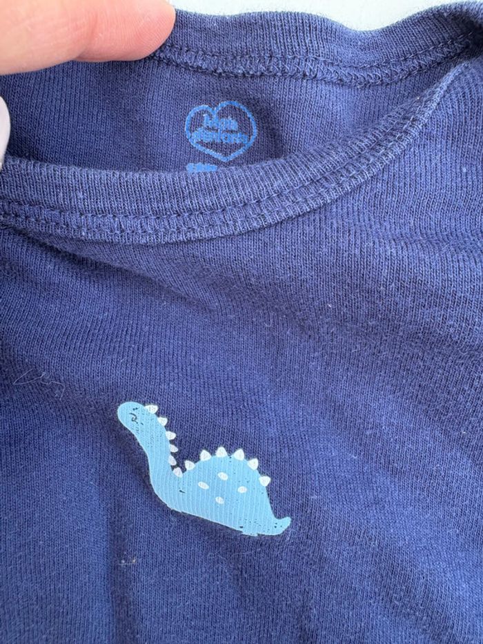 Body bleu marine dinosaure 18mois - photo numéro 2