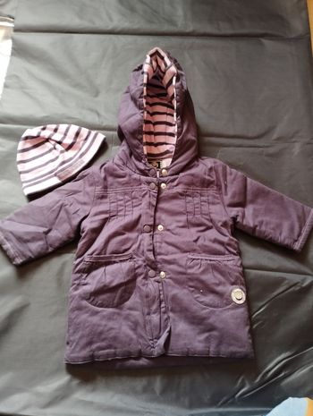 Manteau fille bébé 