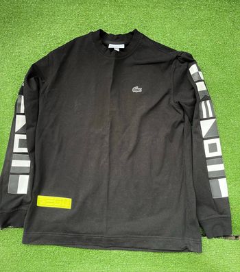 T-shirt Loose-Fit Noir Lacoste 🐊