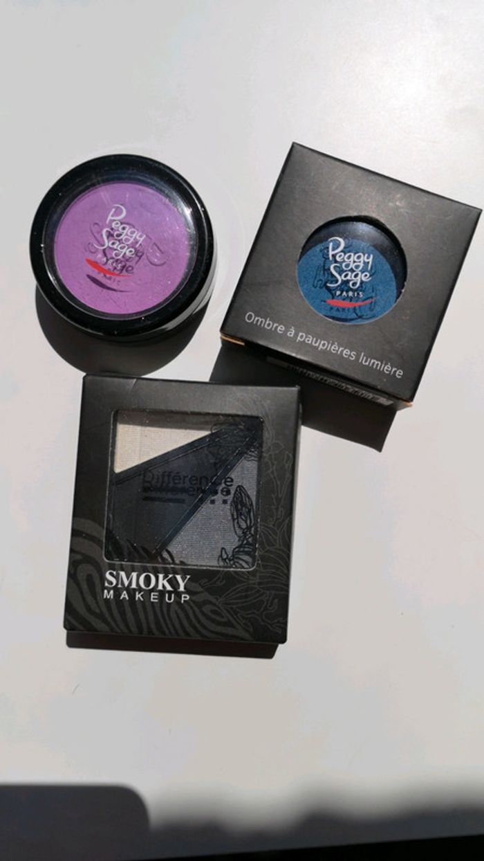 Lot ombre à paupières