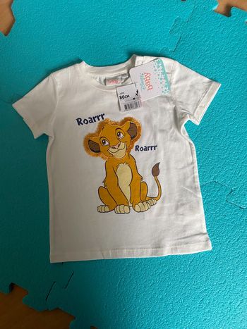 T-shirt Disney Baby Taille 18 M - 86 cm