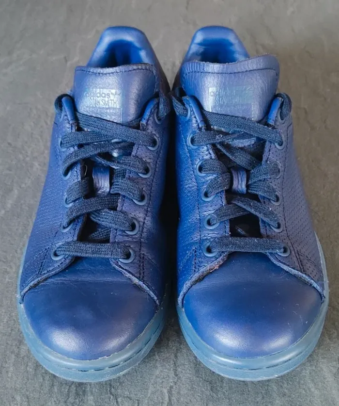 Adidas Stan Smith 'Triple Blue' Designer : Horst Dassler - photo numéro 3
