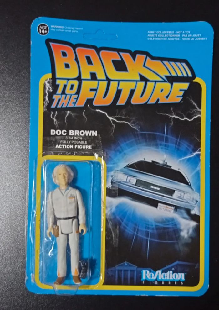 😍 figurine Doc Brown retour vers le futur