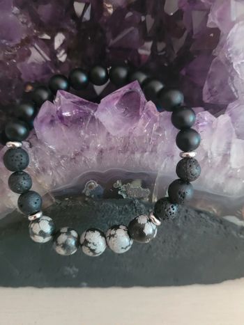 Bracelet homme en pierres naturelles