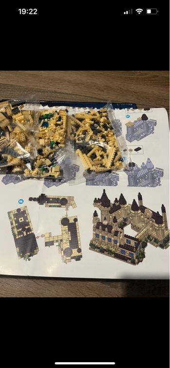Lot de 2 Kits de Construction "Magic Castle" (Château de Poudlard) - Neuf !