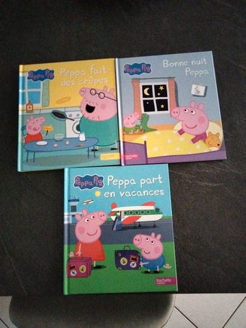 Lot 3 livres Peppa Pig