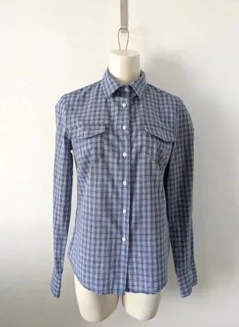 Chemisier à carreaux - Mademoiselle Tara by Tara Jarmon - taille 38